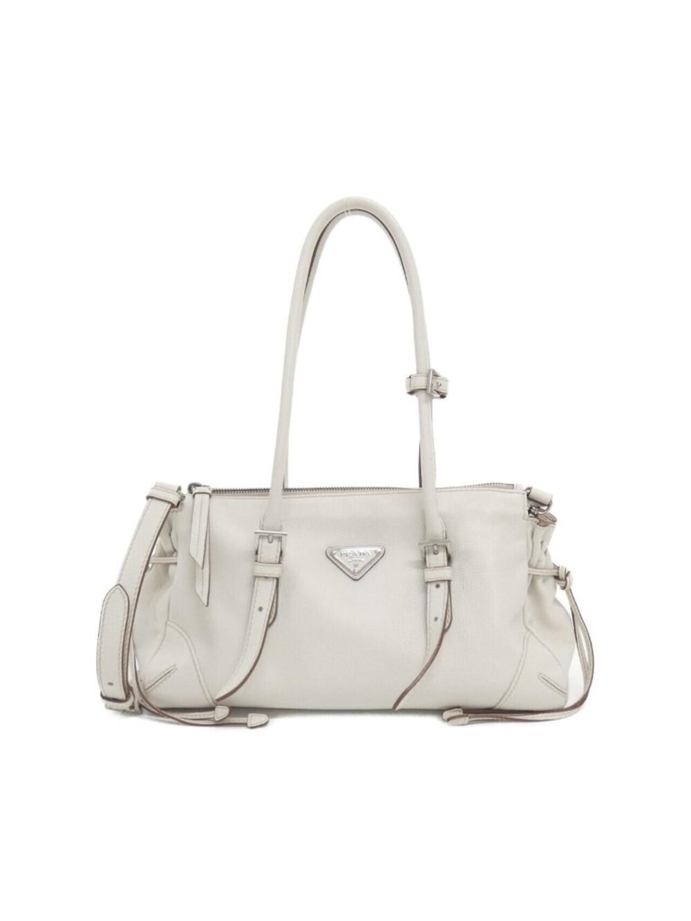 Prada Bag Handbag Silver
